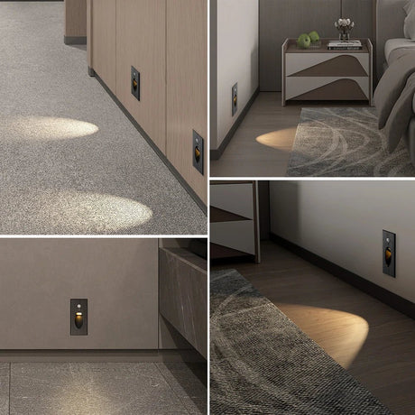 Step & Stair LED Wall Lamp With PIR Motion Sensor - Hans Lumiere