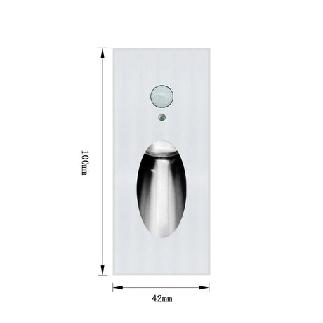 Step & Stair LED Wall Lamp With PIR Motion Sensor - Hans Lumiere
