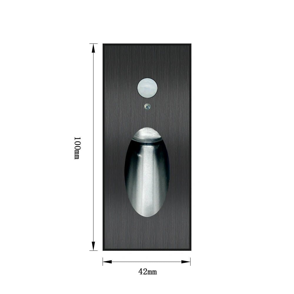 Step & Stair LED Wall Lamp With PIR Motion Sensor - Hans Lumiere