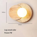 Stone Wood Wabi - Sabi LED Wall Lamp - Hans Lumiere
