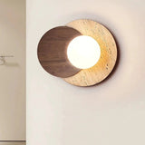 Stone Wood Wabi - Sabi LED Wall Lamp - Hans Lumiere