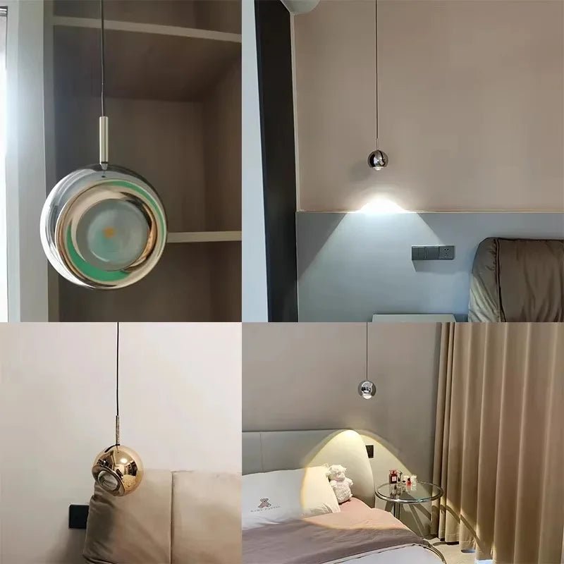 Stretchable Hanging LED Pendant Light With Touchable Control - Hans Lumiere