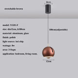 Stretchable Hanging LED Pendant Light With Touchable Control - Hans Lumiere