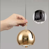 Stretchable Hanging LED Pendant Light With Touchable Control - Hans Lumiere