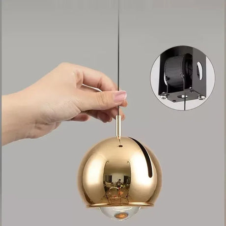 Stretchable Hanging LED Pendant Light With Touchable Control - Hans Lumiere