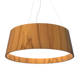 Stylish Wooden Conical Pendant Light Designed In Brazil - Hans Lumiere