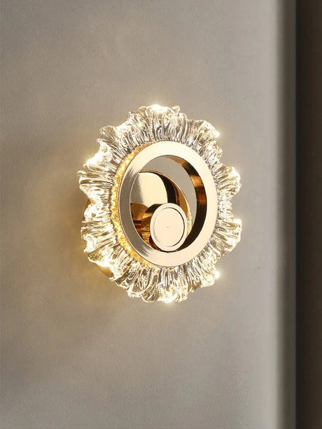 Sunflower LED Wall Sconce, Minimalist Corridor Light - Hans Lumiere