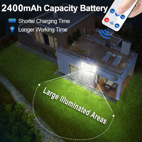 Sunlight Powered Waterproof LED Solar Light - Hans Lumiere