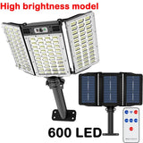 Super Bright Outdoor Waterproof Solar Street Lamp With Motion Sensor - Hans Lumiere
