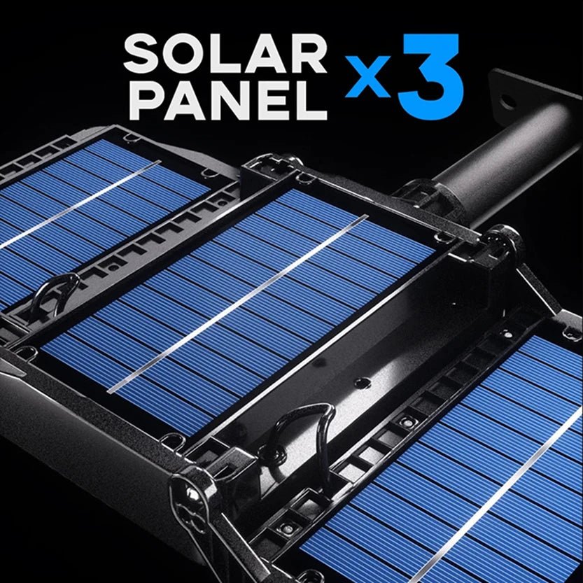 Super Bright Outdoor Waterproof Solar Street Lamp With Motion Sensor - Hans Lumiere