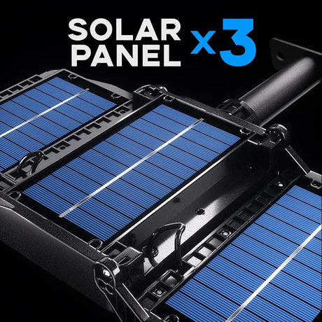 Super Bright Outdoor Waterproof Solar Street Lamp With Motion Sensor - Hans Lumiere