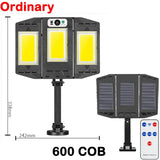 Super Bright Outdoor Waterproof Solar Street Lamp With Motion Sensor - Hans Lumiere