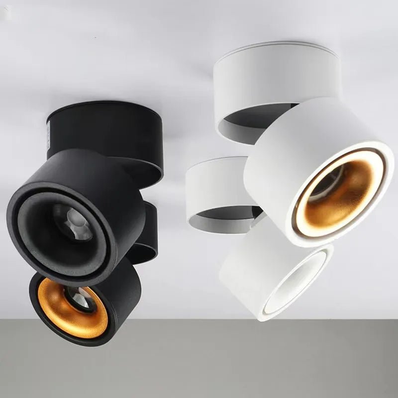 Surface Mounted Rotating Anti Glare Dimmable LED Downlight - Hans Lumiere