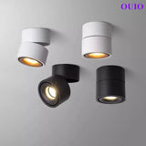 Surface Mounted Rotating Anti Glare Dimmable LED Downlight - Hans Lumiere