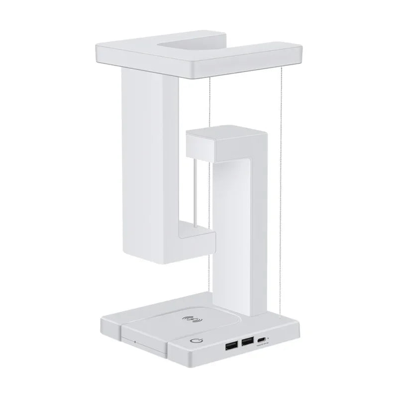 Suspended Anti Gravity Wireless Charging Desk LED Lamp - Hans Lumiere