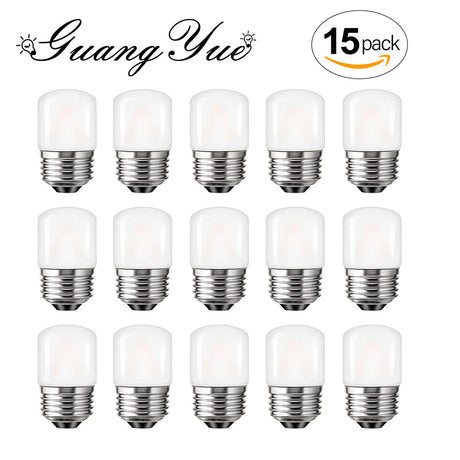 T28 Frosted Mini Tube LED Bulb 1W 2700K Dimmable E27, 6 10 or 15 Pack - Hans Lumiere