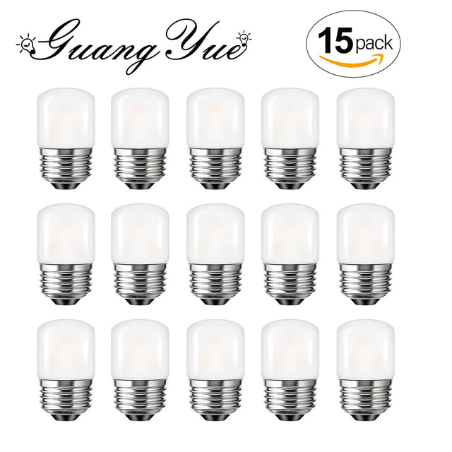 T28 Frosted Mini Tube LED Bulb 1W 2700K Dimmable E27, 6 10 or 15 Pack - Hans Lumiere