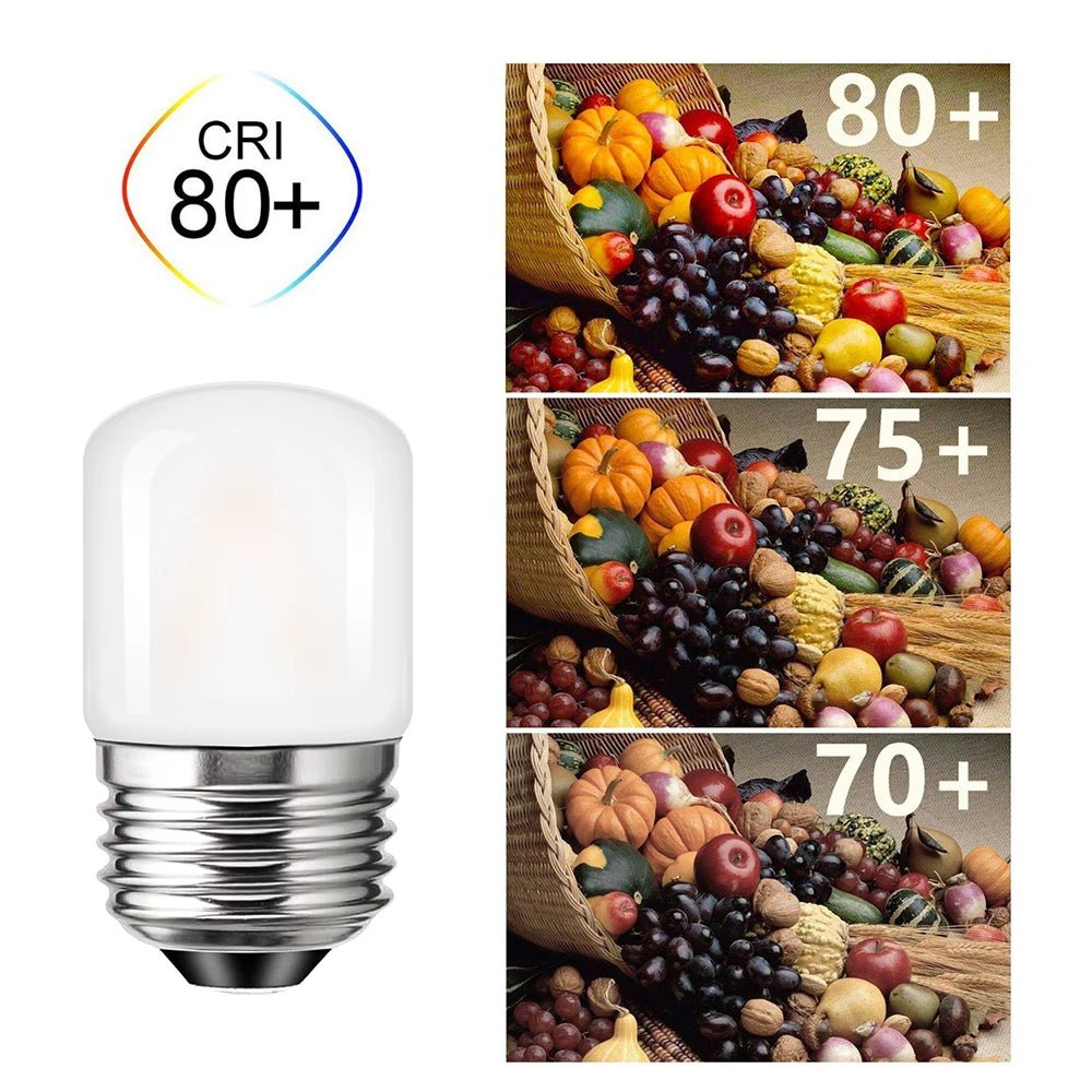 T28 Frosted Mini Tube LED Bulb 1W 2700K Dimmable E27, 6 10 or 15 Pack - Hans Lumiere