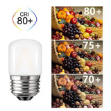 T28 Frosted Mini Tube LED Bulb 1W 2700K Dimmable E27, 6 10 or 15 Pack - Hans Lumiere