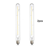 T30 Long Tube Edison LED Filament Bulb 30cm 6W, E26 E27, 2700K 4000K 6000K - Hans Lumiere