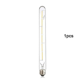 T30 Long Tube Edison LED Filament Bulb 30cm 6W, E26 E27, 2700K 4000K 6000K - Hans Lumiere