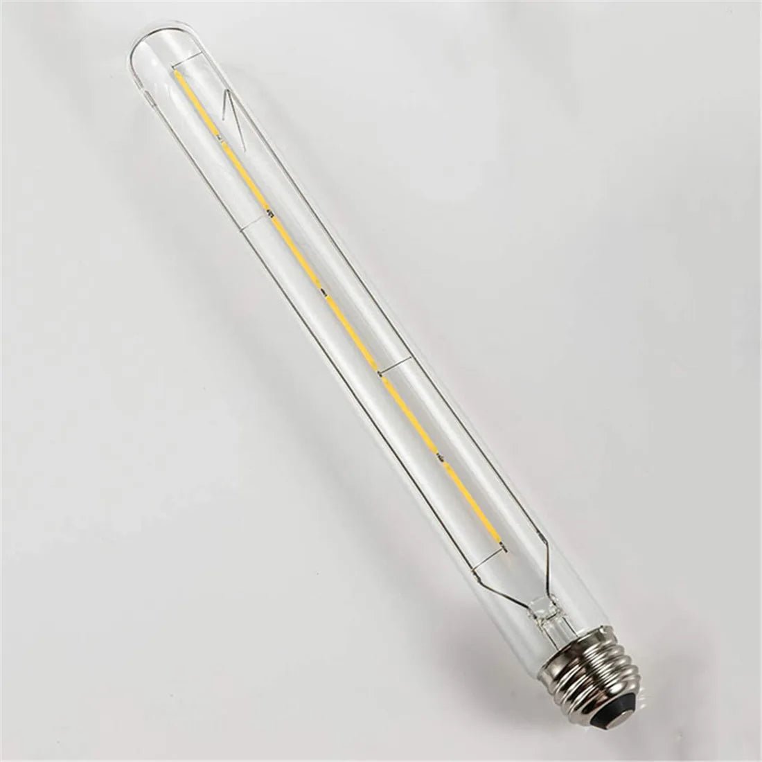 T30 Long Tube Edison LED Filament Bulb 30cm 6W, E26 E27, 2700K 4000K 6000K - Hans Lumiere