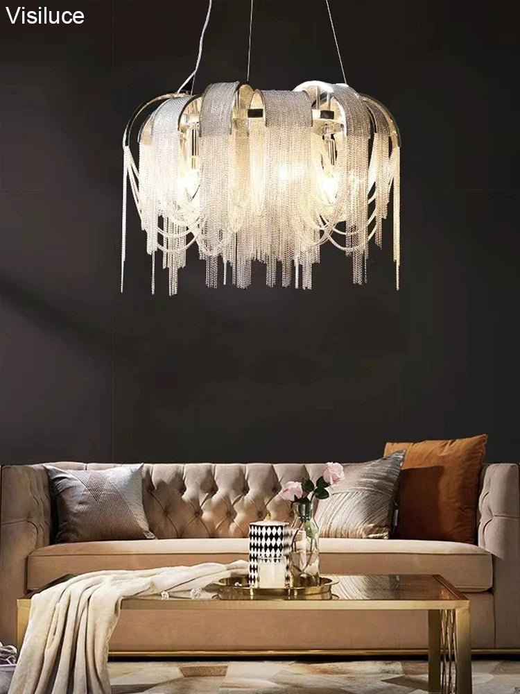Tassel Luxury Chandelier Pendant Light - Hans Lumiere