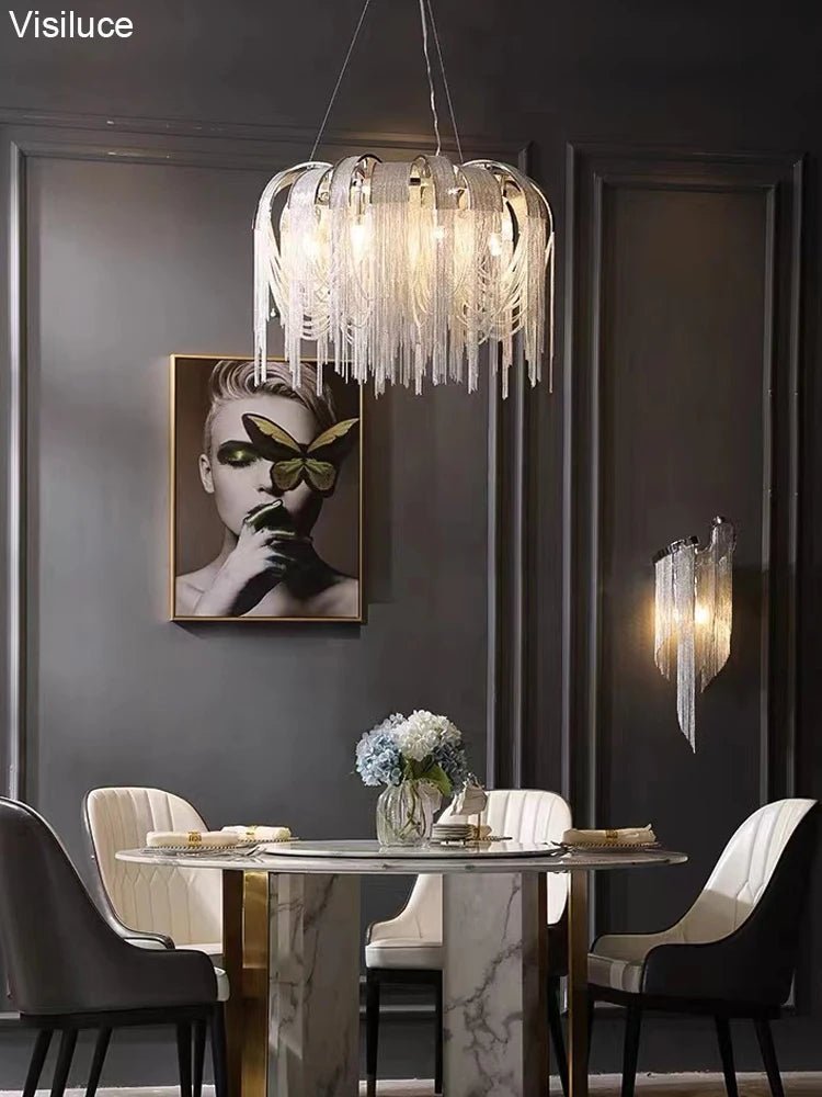 Tassel Luxury Chandelier Pendant Light - Hans Lumiere