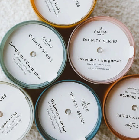 The Dignity Series Set of 6 Aromatherapy Soy Scented Candle Set - Hans Lumiere