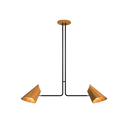 The Modern Elegance Wooden Pendant - Hans Lumiere