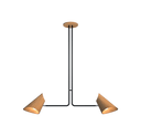 The Modern Elegance Wooden Pendant - Hans Lumiere