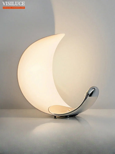 Touch Control Dimming Moon LED Table Lamp - Hans Lumiere