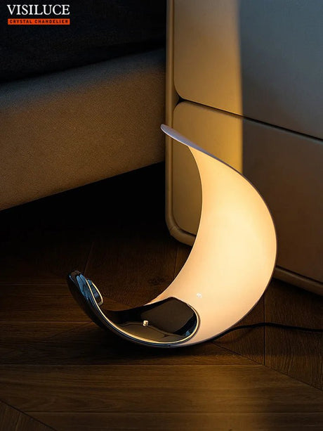 Touch Control Dimming Moon LED Table Lamp - Hans Lumiere
