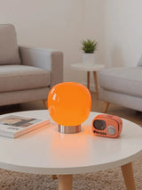  Trichromatic Dimming Macaron Glass Table Lamp - Hans Lumiere