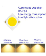 Tricolor Ultra - thin Embedded LED Ceiling Lamp Spotlight - Hans Lumiere