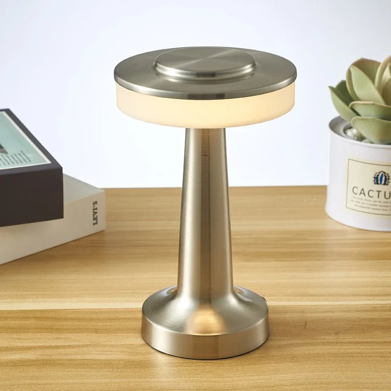 UFO LED Table Lamp Metal Touch Decor for Bar Coffee Table - Hans Lumiere