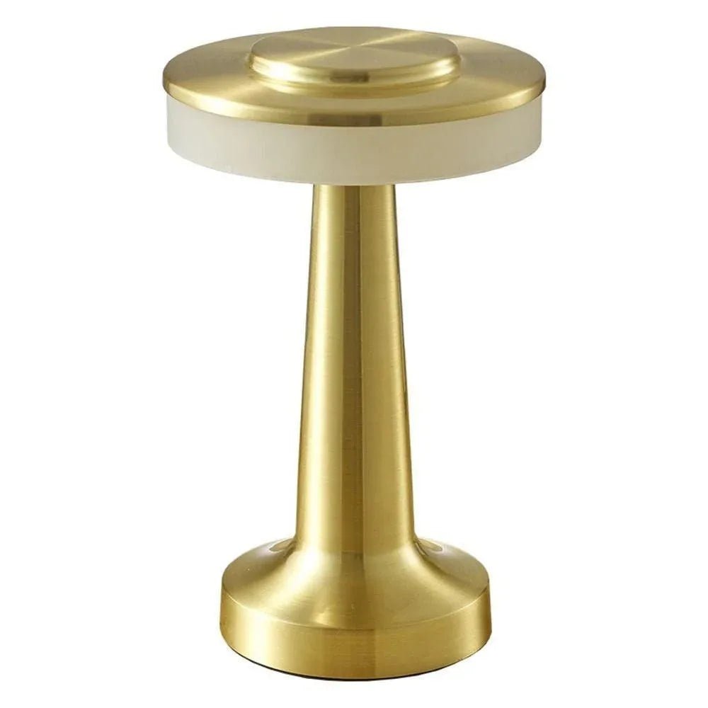 UFO LED Table Lamp Metal Touch Decor for Bar Coffee Table - Hans Lumiere