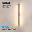 Ultra Bright Outdoor Waterproof Long Strip LED Wall Lamp - Hans Lumiere