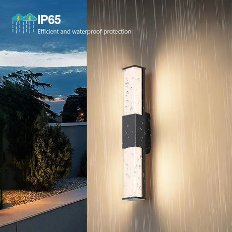 Ultra Bright Outdoor Waterproof Long Strip LED Wall Lamp - Hans Lumiere