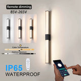 Ultra Bright Outdoor Waterproof Long Strip LED Wall Lamp - Hans Lumiere