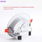 Ultra-Thin Recessed LED Downlight - Dimmable Ceiling Lamp for Supermarkets & Retail - Hans Lumiere