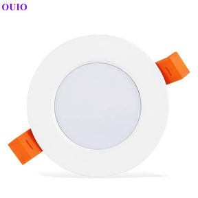 Ultra-Thin Tricolor LED Recessed Downlight, 110V-240V (5W-36W) - Hans Lumiere
