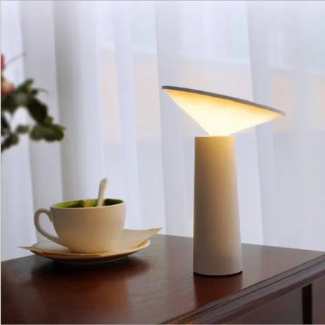 Umbrella Shaped LED Eye Protection Desk Lamp With USB Charging - Hans Lumiere