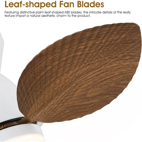 US 30 Inch Ceiling Fans Light With Remote/APP Control - Hans Lumiere