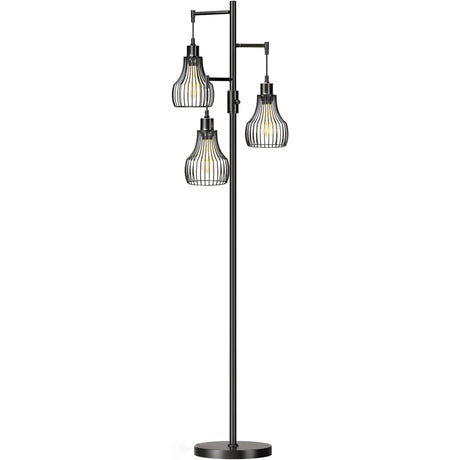 US Dimmable Standing Tree Floor Lamp - Hans Lumiere