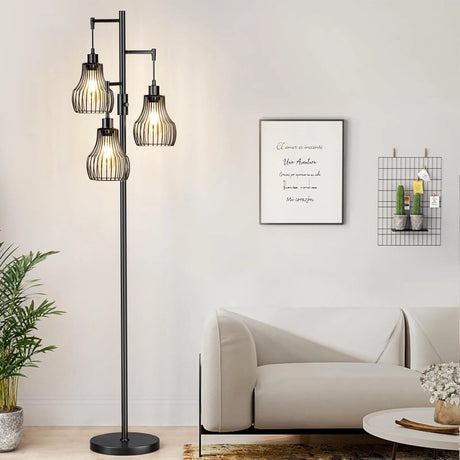 US Dimmable Standing Tree Floor Lamp - Hans Lumiere