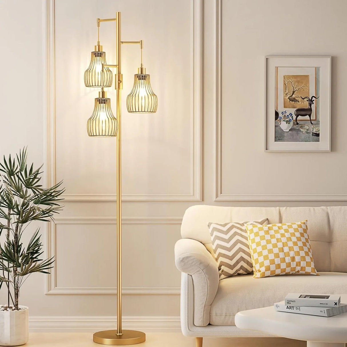 US Dimmable Standing Tree Floor Lamp - Hans Lumiere