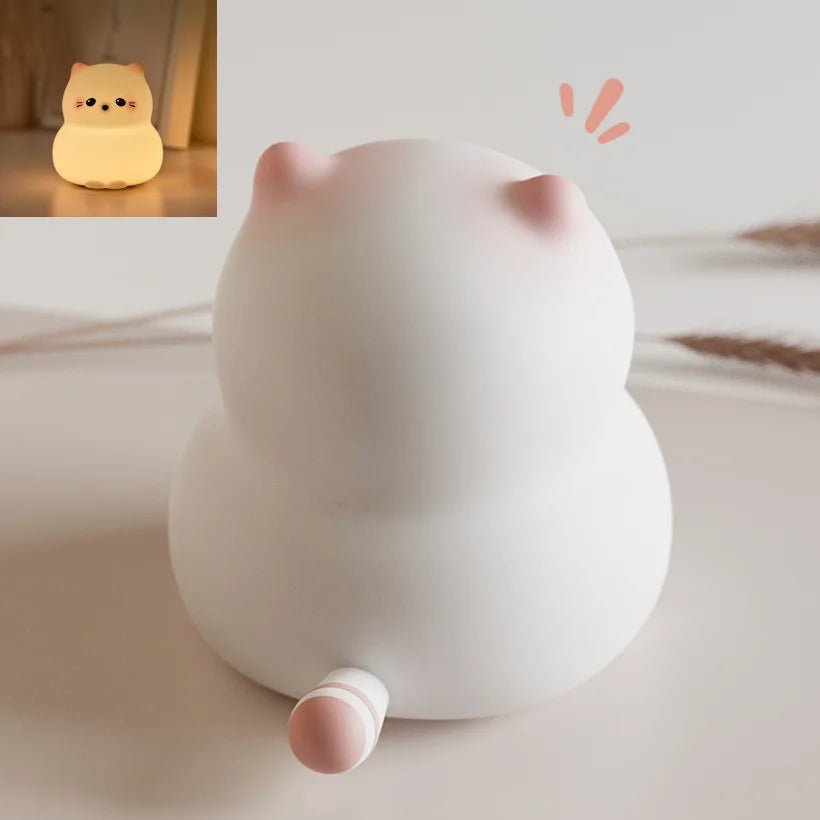 USB Rechargeable Cute Animal Pig / Rabbit LED Night Lights - Hans Lumiere