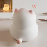 USB Rechargeable Cute Animal Pig / Rabbit LED Night Lights - Hans Lumiere