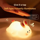 USB Rechargeable Cute Animal Pig / Rabbit LED Night Lights - Hans Lumiere